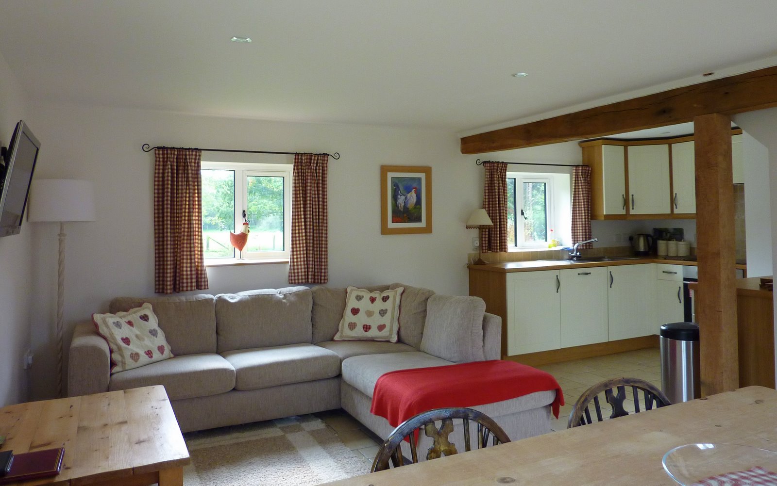 Pyesmead Farm self catering - Hayloft - lounge